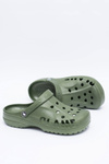 Pánské Klasické Nazouváky Kroksy EVA Zelené