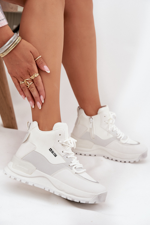 Dámske športové topánky Big Star SS274510 Biele