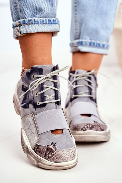 Dámská Obuv kožená Sneakers Maciejka 04423-13