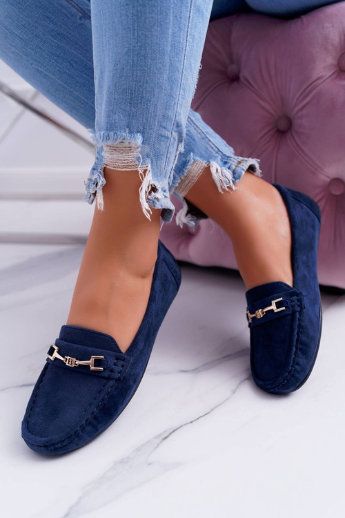 Dámske mokasíny, Comfort Navy Blue Anzio