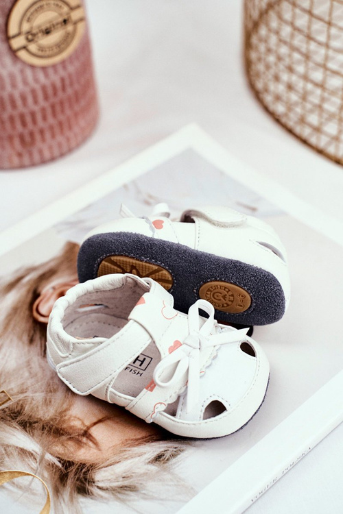 Dětské Sandály pro Dívky bílé Maentra