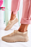 Dámská sportovní obuv Slip On béžove Sequro 