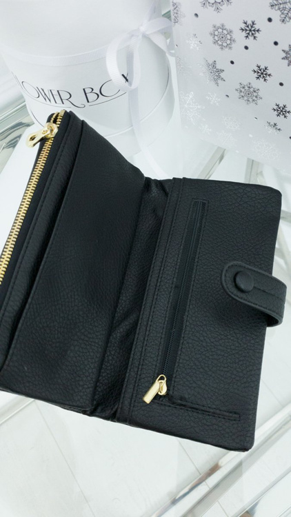 Velká peněženka dámské černá