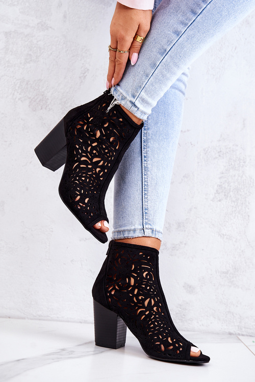 Čierne Bretónske topánky