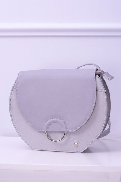 Monnari Dámska šedá taška na spojku s farebnými bokmi baga660