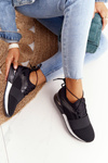 Dámská Sportovní Obuv Sneakersy Černé Netta