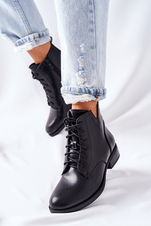 Klasické dámské boty S. Barski černé Bello