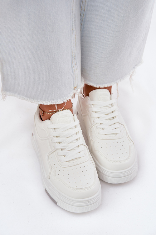 Nízke Dámske Sneakers Big Star RR274A310 HI-POLY SYSTEM Biele