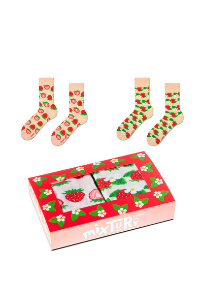 Sada ponožek Zooxy mixTURY Jahody 2 Pairs
