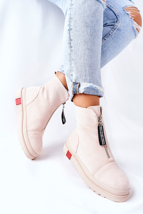 Ženské topánky na platforme Beige Charlee