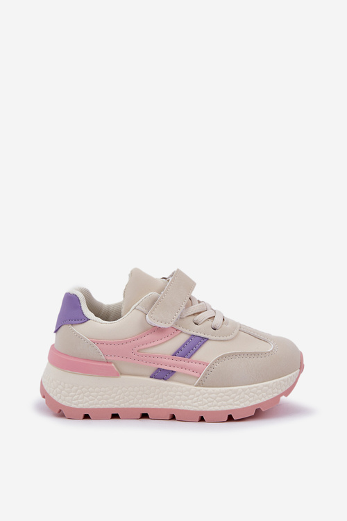 Detské Tenisky Na Suchý Zips Ružové Savilia