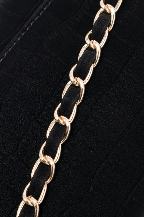 Malá černá vizitní kabelka NOBO NBAG-R3042-C020