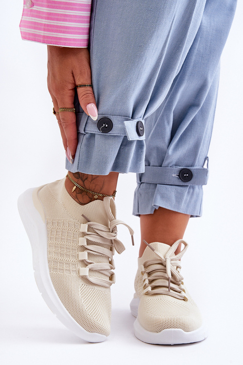 Dámské klasické sportovní boty světle bež Nikilla