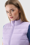 Dámsky Bezrukávnik S Nákrčníkom 4F Fialový 4FWAW24TVJAF139-52S