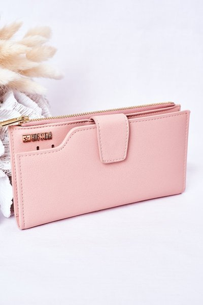 Kožená Peněženka Big Star HH674011 Růžová