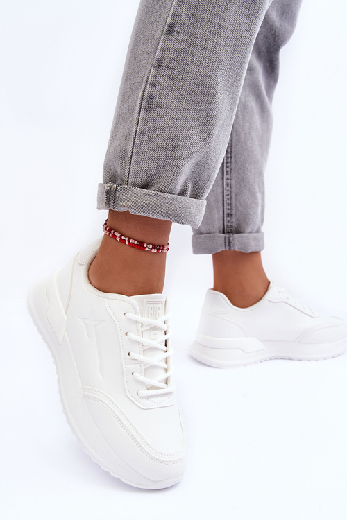 Dámske klasické športové topánky Big Star MM274224 White
