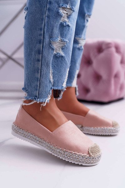 Dámské Espadrilky růžové Carian