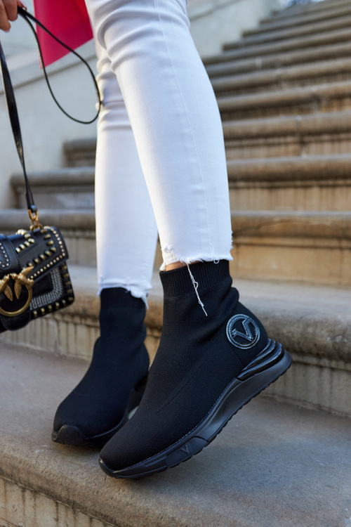 Dámske čierne ponožky Ranaway