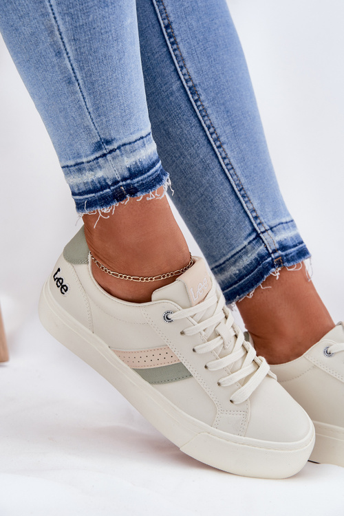 Dámské Tenisky LEE LAYLA WOMEN LOW 50251003 Ztlumená Bílá