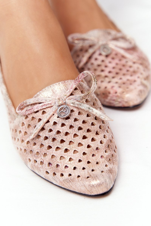 Otvorené mokasíny na Golden Heel Vinceza 21-10602 multikolor