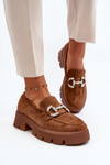 Dámske mokasíny s ozdobou Camel Ellise