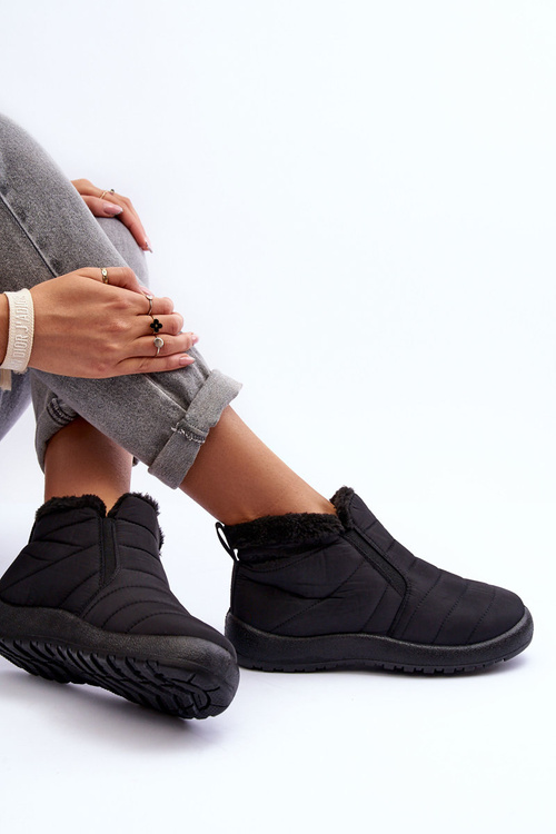 Dámské Nízké Zateplené Sněžnice Černé Enmore