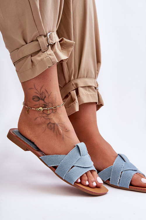 Dámska svetlo modrá aversa