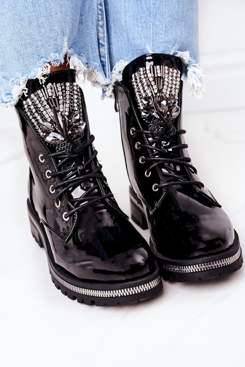 Maľované izolované vrecká s kubickým zirkónovým čiernym postojom