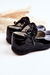 Black Evelyn Children's Saler Balerinas
