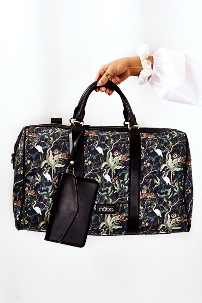 Velká cestovní taška NOBO M3150-CM13 Animals Námořnická modř