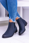 Sergio Leone Navy Blue Boots