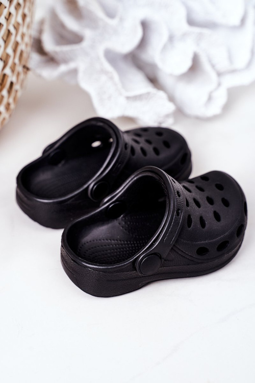 Dětské Nazouváky Pěnové Kroks Černé Lucas