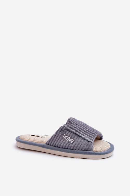 Dámske Papuče S Prošivkami Modré Marique