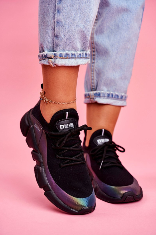 Dámská Sportovní Obuv Big Star černá FF274A053