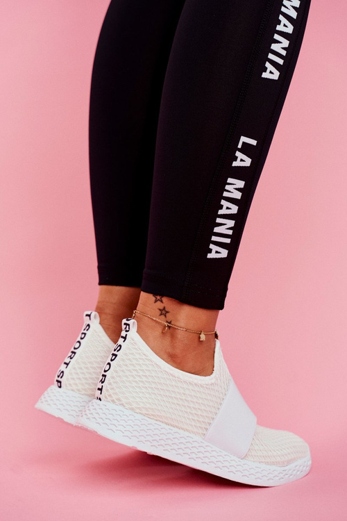 Dámská Sportovní Obuv Slip-on Bílé La Fiesta