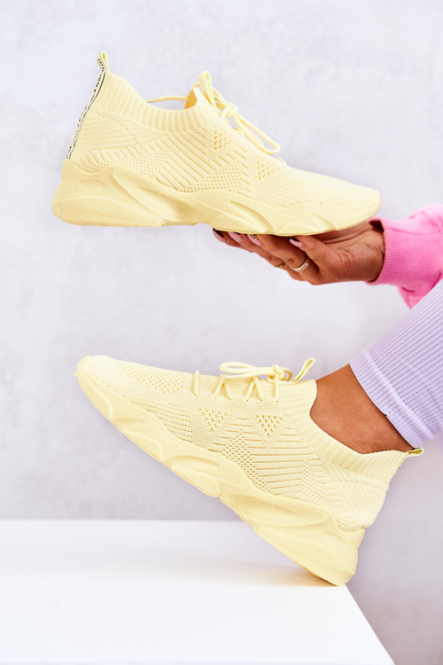 Sportovní obuv Tenisky materiál žlute Nolene