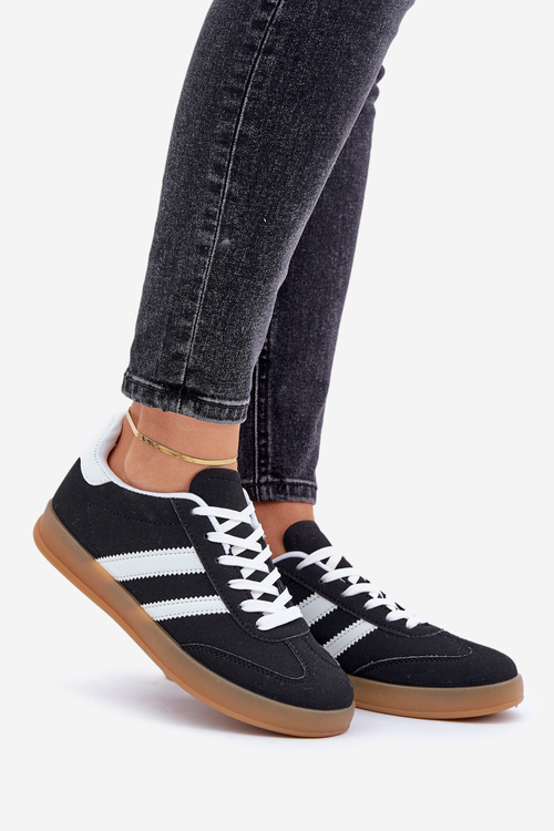 Dámske Nízke Tenisky Čierne Ennorwen