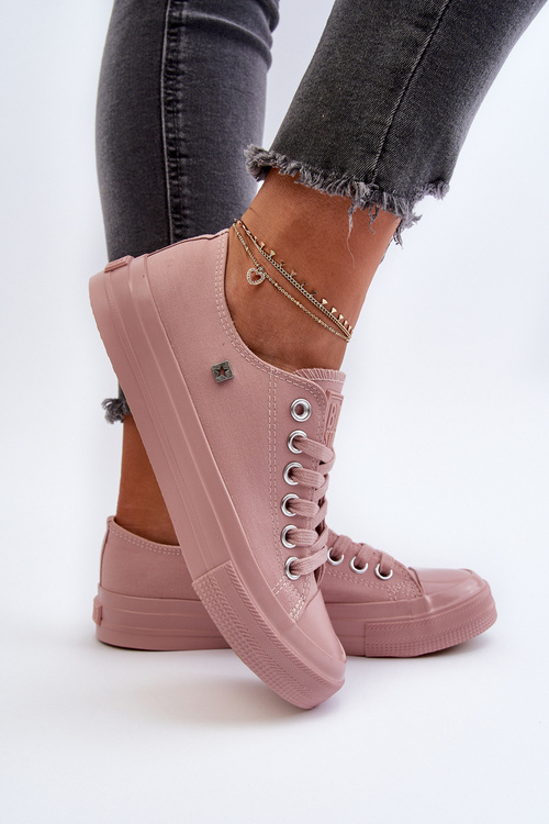 Klasické Dámske Tenisky Big Star NN274291 Ružové