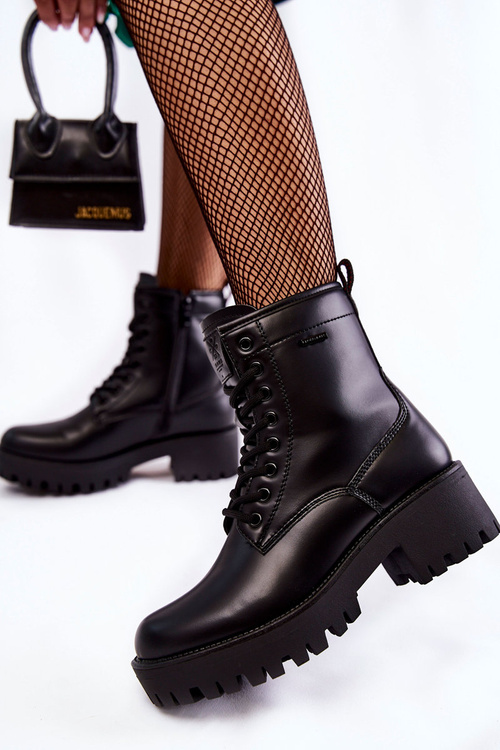 Dámské boty Cross Jeans KK2R4070C Černe