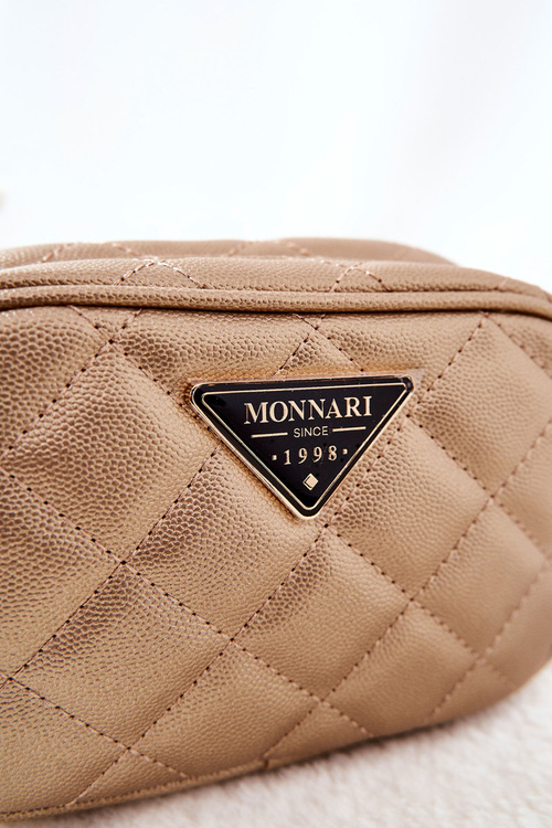 Malé kozmetičko prešívané Monnari CSM0050-023 Zlato