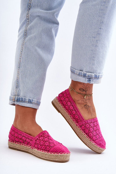 Dámska milenec Espadrilles Pink One