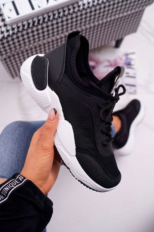 Dámská Sportovní Obuv lesk černé Micron