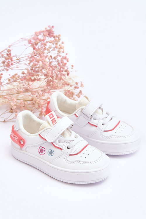 Veľká hviezda JJ374082 Biele detské športové topánky