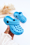 Dětská pěna Crocs Slides Light Blue Percy