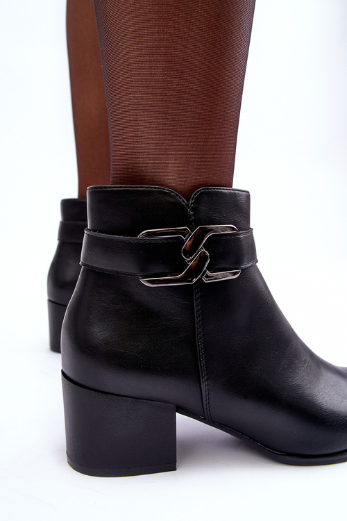 Vysoké podpätky žien s čiernou dekoráciou Janeya