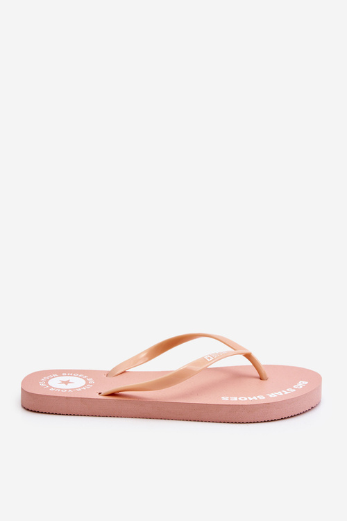 Pohodlné flip -flops Big Star LL274802 nahá
