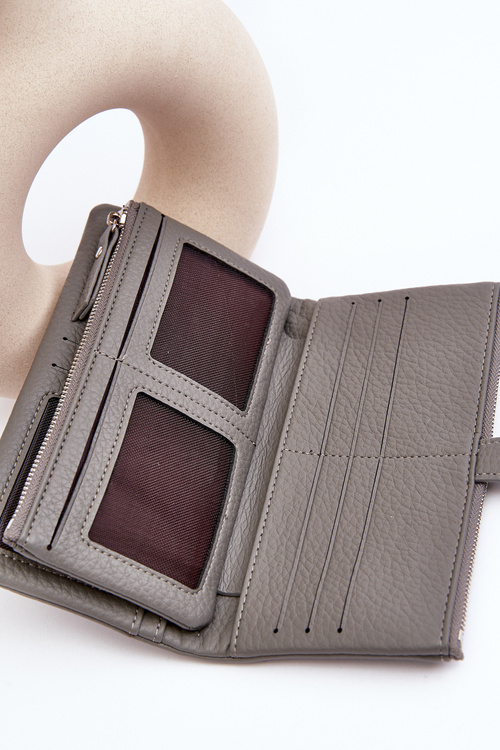 Dámská velká peněženka šedá Aenima