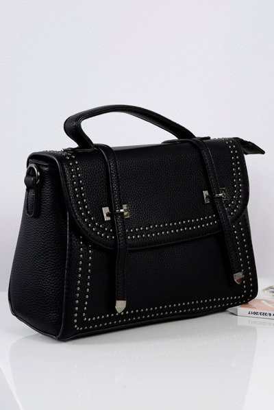 Čierna kabelka značkového konektora