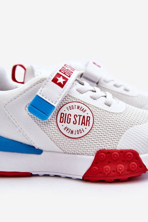 Nízka detská športová topánka Pamäťový penový systém Big Star LL374213 Biela