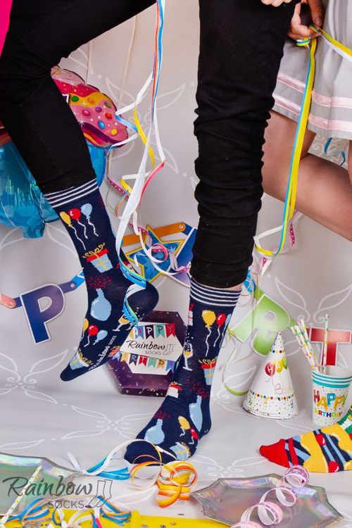 Duhové Ponožky Na Narozeniny 3 Páry